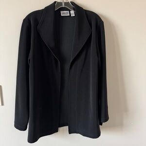 Chico's Classic Black Open-Front Blazer